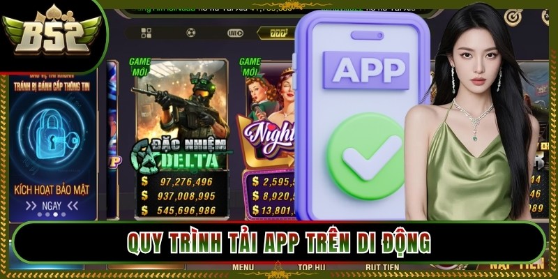Quy trình tải app trên di động