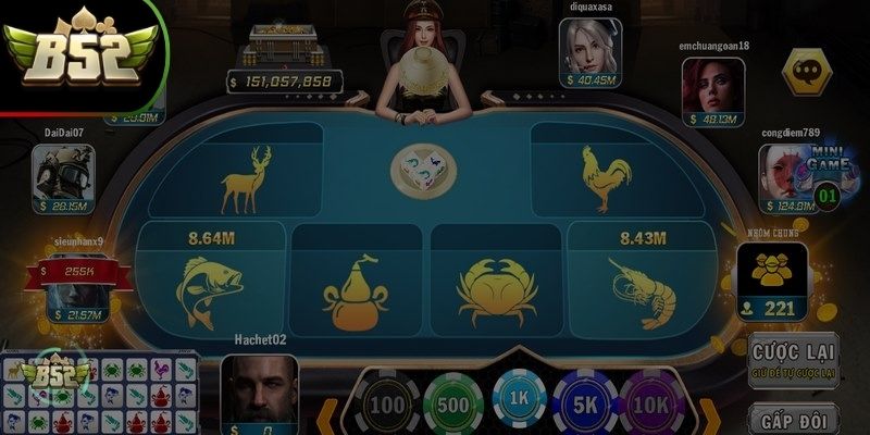 Luật chơi game bầu cua B52Club hoàn chỉnh cho các tân thủ
