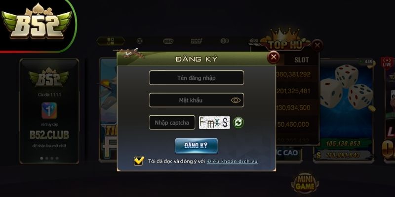 Quy trình đăng ký B52Club đơn giản