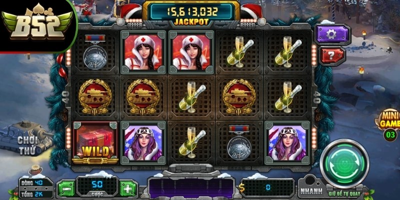 Mỹ Nhân Giáng Sinh B52Club - Hướng Dẫn Cách Chơi Hot Hit 3 Bet thủ nên học cách cân bằng tốc độ quay hũ